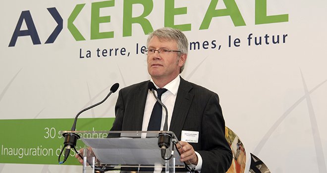 Jean-François Loiseau, président d'Axéréal. Crédit photo : Axéréal