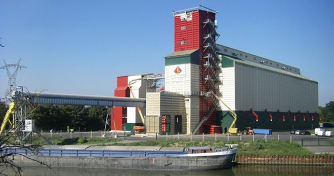 Le groupe Carré a investi 16 millions d’euros afin de créer un nouveau silo situé sur le canal à grand gabarit Escaut-Dunkerque.