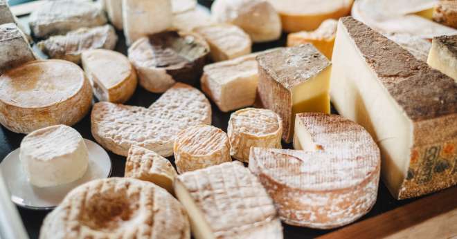 Le collectif Soutenons nos fromages, nos terroirs, nos producteurs est mobilisé pour éviter le gaspillage de plusieurs tonnes de fromages AOP-IGP, fermiers et de pays. CP : G.Blanchon/Cniel