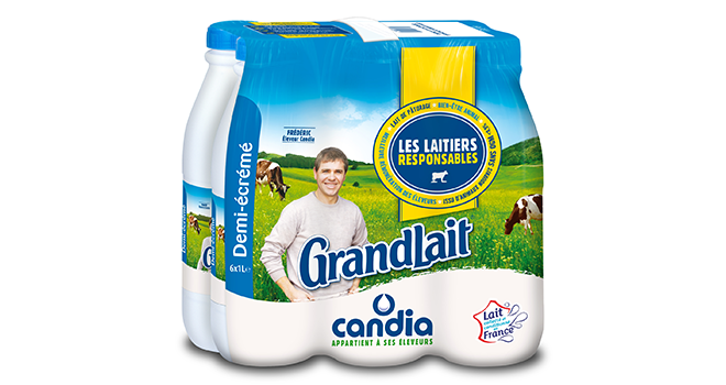 Sodiaal espère commercialiser 200 millions de litres de lait  « Les Laitiers Responsables » par an. Photo : DR