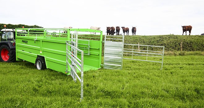 Une nouvelle gamme de bétaillère chez Joskin. Photo: Joskin