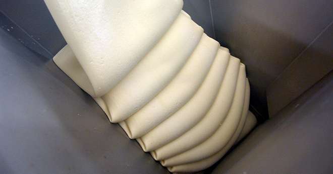 Eurial est le premier producteur français de mozarella avec 40 000 tonnes/an produites actuellement. Crédit photo : P.CRONENBERGER