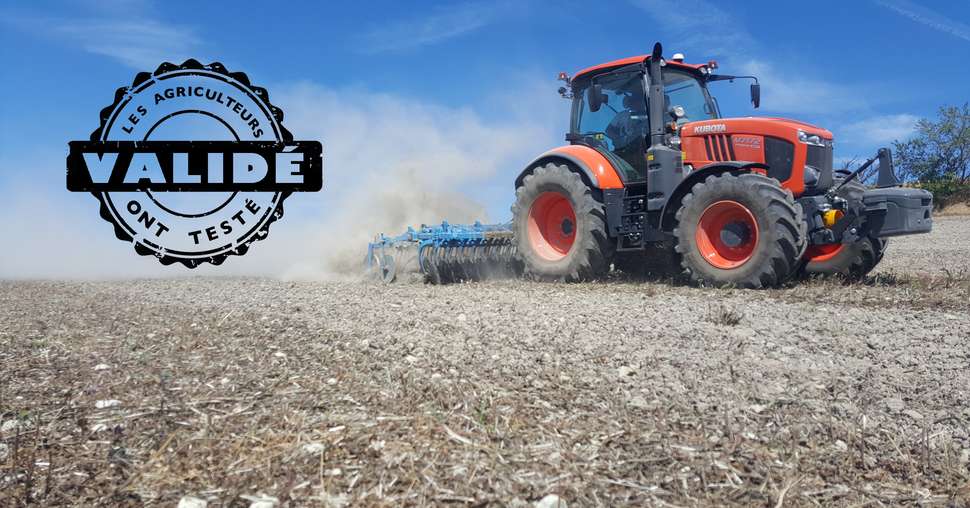 Le M7172 en test dans la plaine