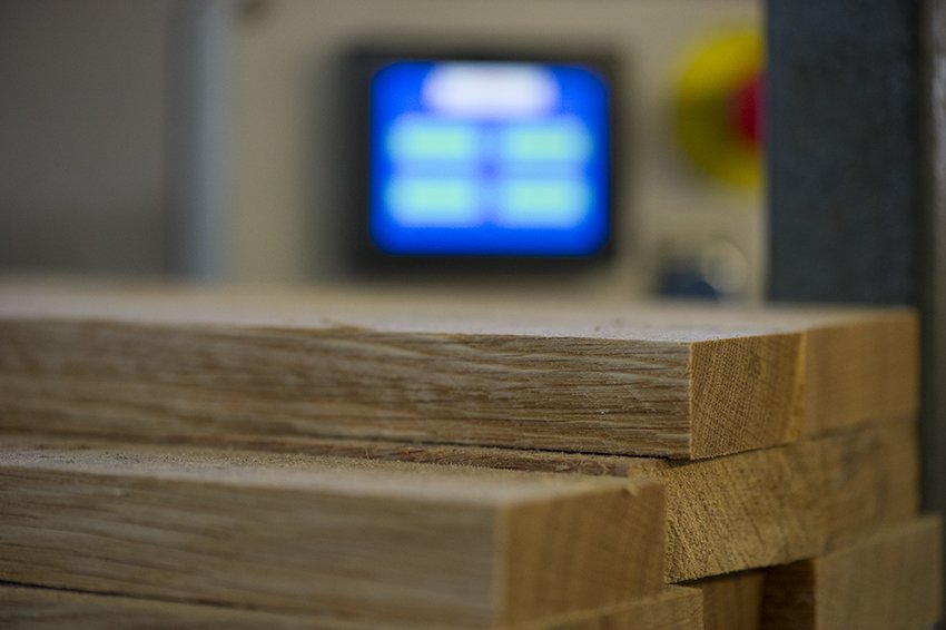 Pronektar a développé un outil de mesure infra-rouge qui mesurer en instantané la teneur en tanin du bois : Oakscan (Pronektar – Tonnellerie Radoux)
