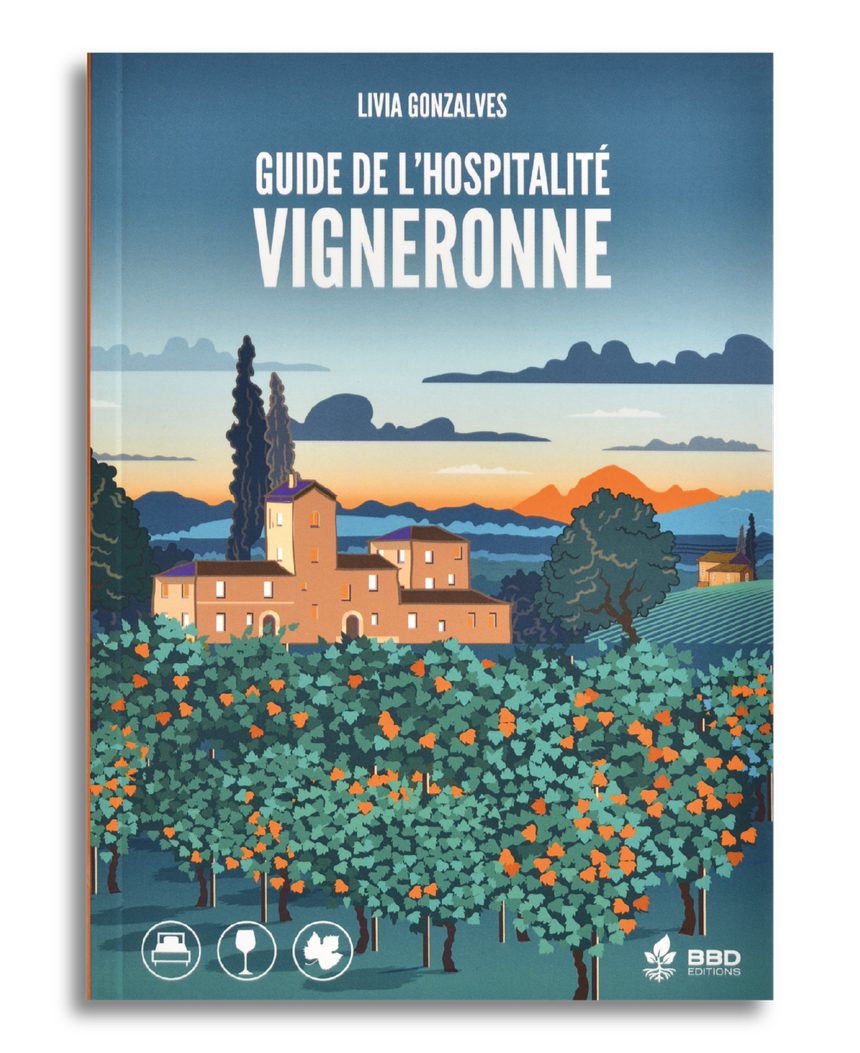 La couverture du Guide de l'hospitalité vigneronne, édition 2020