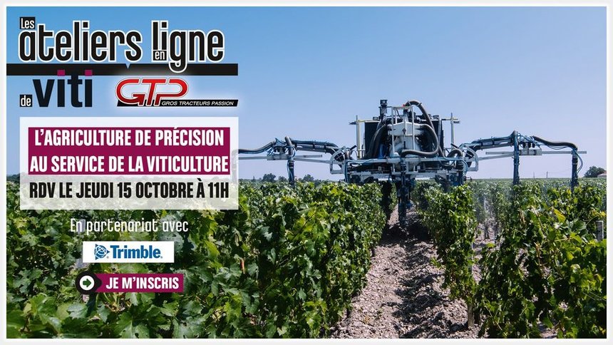 Webinar : l'agriculture de précision au service de la viticulture