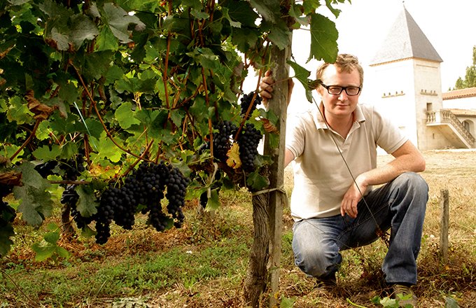 Pour Pierre-Henri Cosyns, les vins sans SO2 font partie  de la solution pour reconquérir les marchés. Château Grand Launay