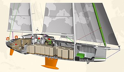 Le premier cargo voilier réalisé sur le chantier naval Alumarine (Couëron - 44) sera baptisé Grain de Sail. 