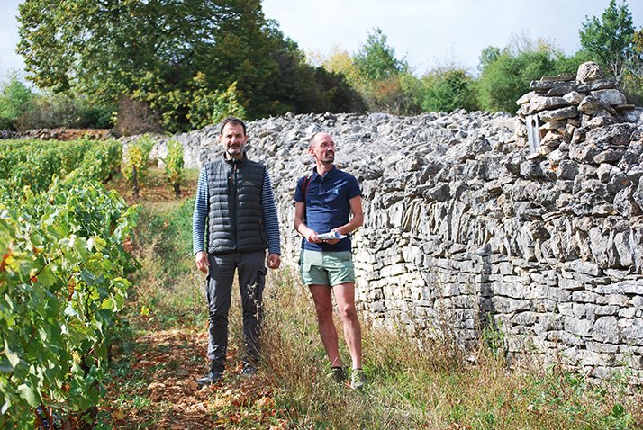 Jean-Marc Roulot (à gauche) et Simon-Pierre Babski, LPO Côte-d’Or et Saône-et-Loire. © E. Thomas/Pixel6TM