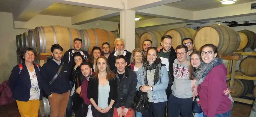 Les vins de Croatie vus par les apprentis du BTSA 