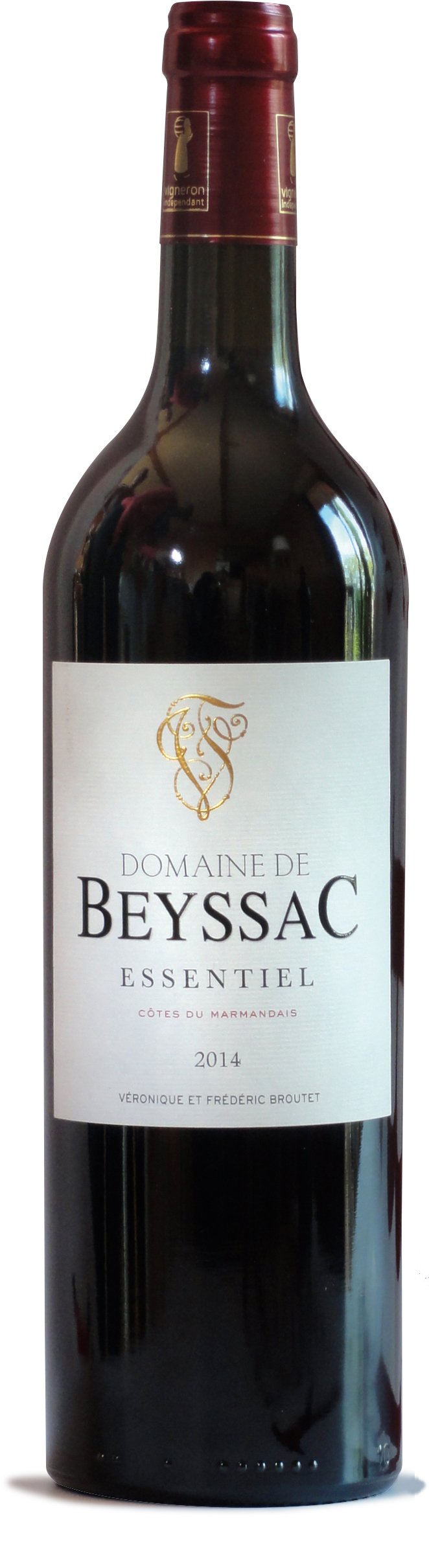 Au domaine de Beyssac, les bouteilles ne dépassent pas 500 g et sont fabriquées à Cognac.