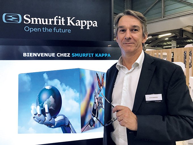 Gérard Mathieu, directeur marketing et innovation chez Smurfit Kappa. Photo : a. domenach/pixel image