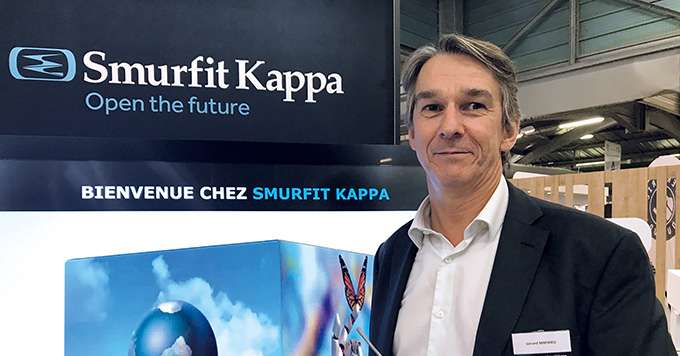 Gérard Mathieu, directeur marketing et innovation chez Smurfit Kappa. Photo : a. domenach/pixel image