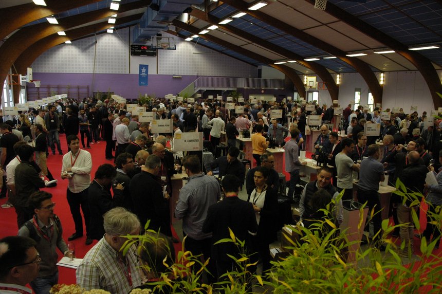 Avec 3 000 personnes accueillies, l'édition 2017 de Découverte en vallée du Rhône a battu son record (ici, le Salon d'Ampuis).