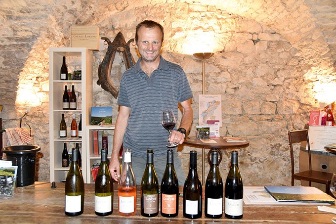 Les vins du château de Lancyre sont présents dans de nombreux restaurants de Montpellier. Les clients peuvent les retrouver au caveau de vente. Photo : Lancyre
