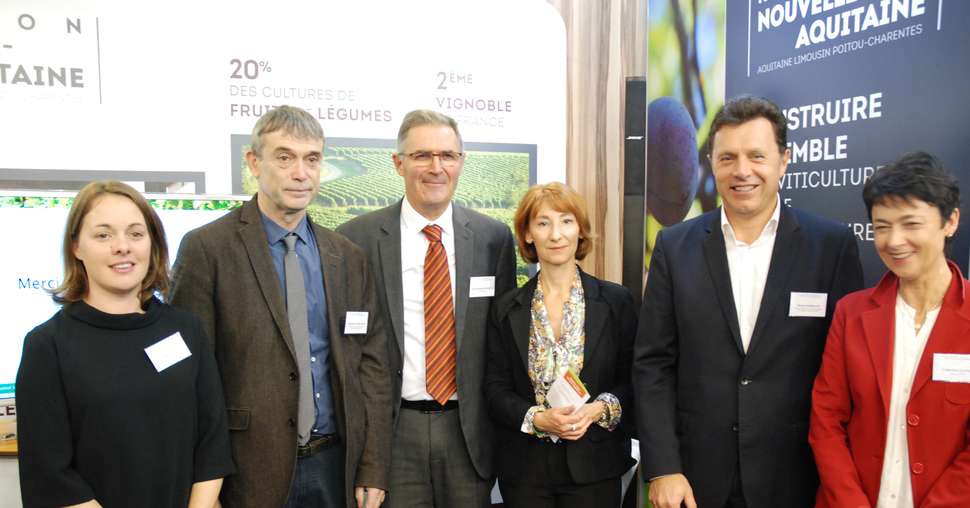 Le Bnic s'engage dans la viticulture durable, en lançant sa démarche de certification environnementale au Vinitech 2016. Photo O.Lévêque/Pixel Image