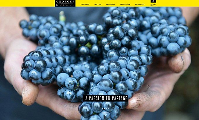 « La passion en partage » peut-on lire sur le site Internet des vins Georges Dubœuf. Cette philosophie de travail transpire maintenant aussi sur le digital et les réseaux sociaux !