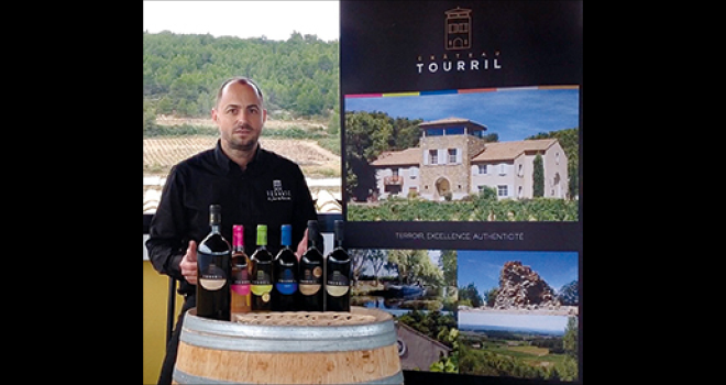 Stéphane Kandler, propriétaire du château Tourril : « Depuis le début de nos efforts en 2012, nous sommes passés de presque zéro à 35 % de chiffre d’affaires à l’export, notre objectif est d’atteindre les 50 %. » Photo : Global Vini Services