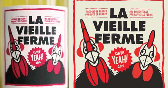 Chaque année pour le Festival Yeah! dans le Vaucluse, La Vielle Ferme édite une série limitée "Cuvée Yeah!". 