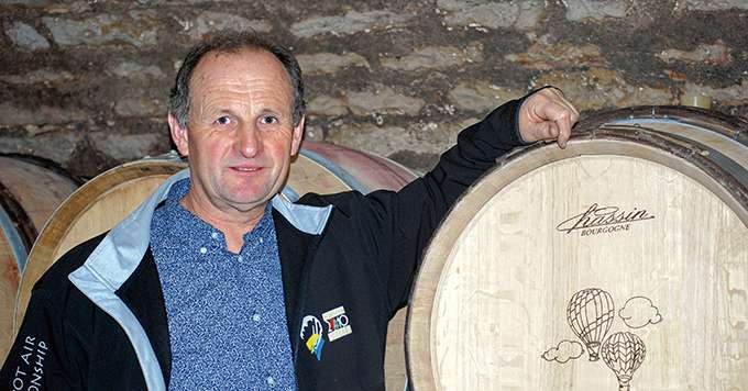 Guy Cinquin, Domaine de l’Europe, Bourgogne. © E. Thomas/Pixel Image