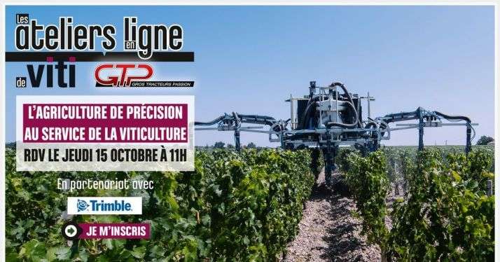 Webinar : l'agriculture de précision au service de la viticulture