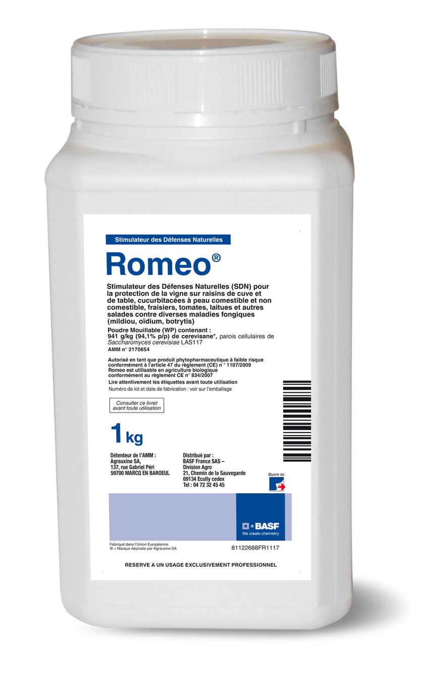 romeo, produit de biocontrôle en vigne