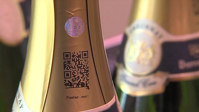 Cloé est une coiffe évitant la contrefaçon et la traçabilité du champagne (France 3)