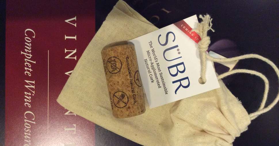 Subr, le nouveau bouchon en liège sans colle de Vinventions