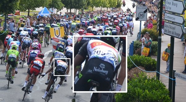 Passage du Tour de France 2016 à Panazol (Haute-Vienne, France), 4e étape / Image WikiCommons © – Credits : LucasD
