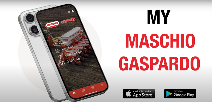 Maschio Gaspardo : une appli Smartphone pour les passionnés et les utilisateurs de la marque
