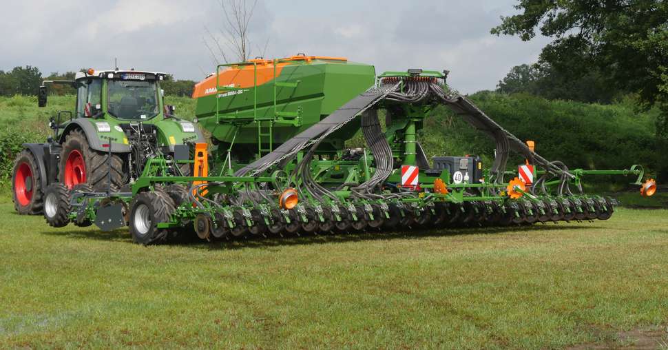 Amazone: le semoir Cirrus désormais en 9 m de largeur de travail