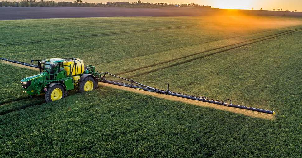Basf: une coopération entre xarvio® Digital Farming Solutions et John Deere. © BASF 