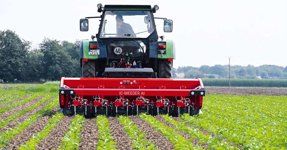Steketee: la bineuse IC-Weeder intègre l’intelligence artificielle