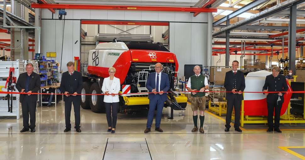 Pöttinger: une quatrième usine inaugurée et aussitôt agrandie