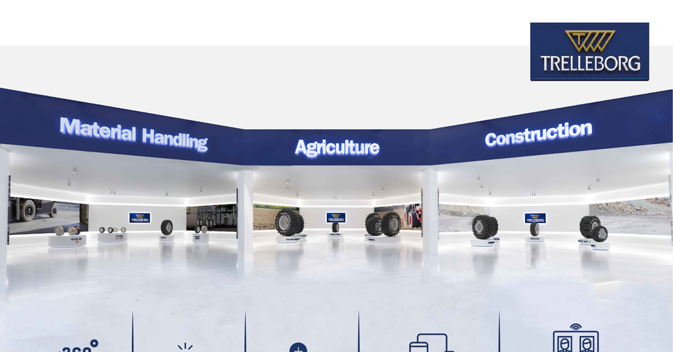 Trelleborg: lancement d’un showroom virtuel.