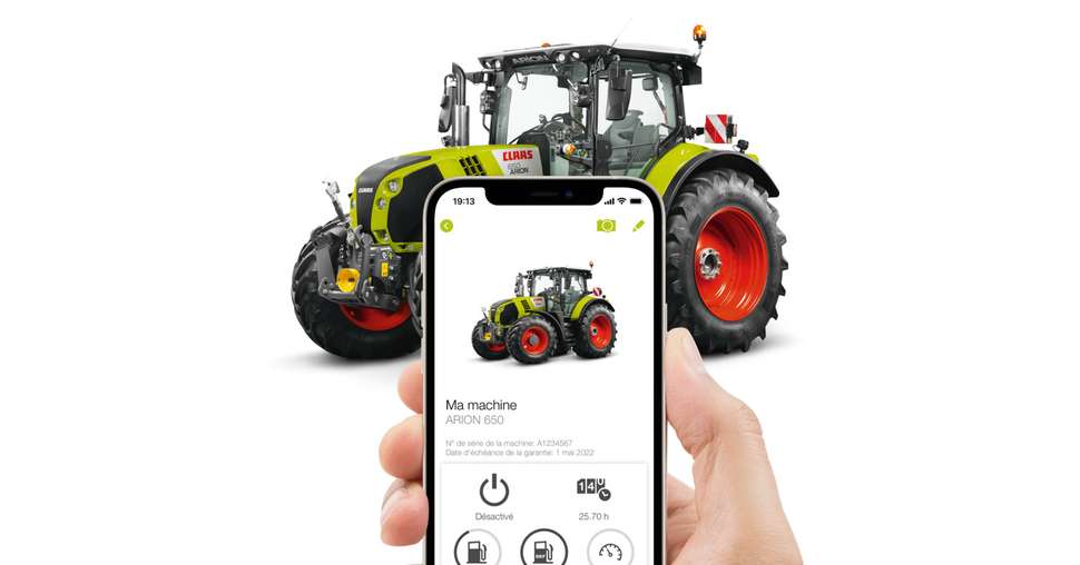 De nouvelles fonctionnalités pour Claas Connect