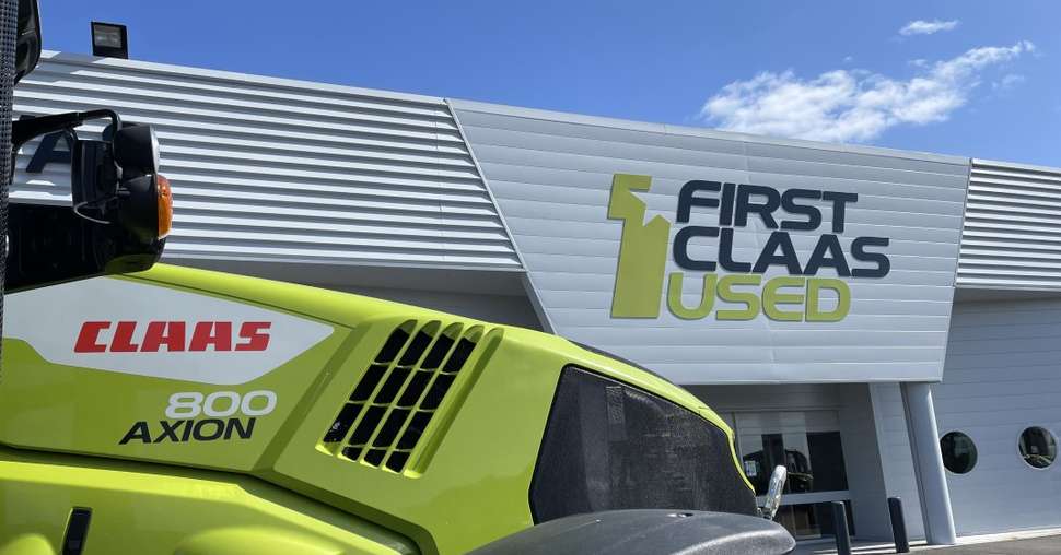 Le 1er site First Claas Used et First Claas Rental mis en place en France