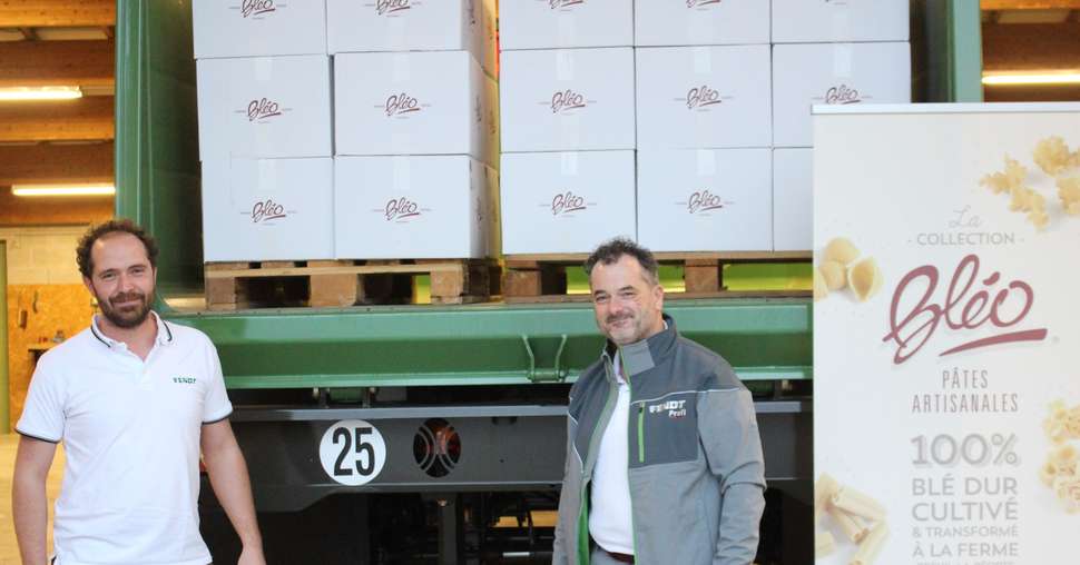 2000 sachets de pâtes pour l’opération « les Agriculteurs ont du cœur »