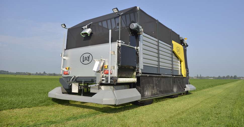 Un robot pour affourager en vert