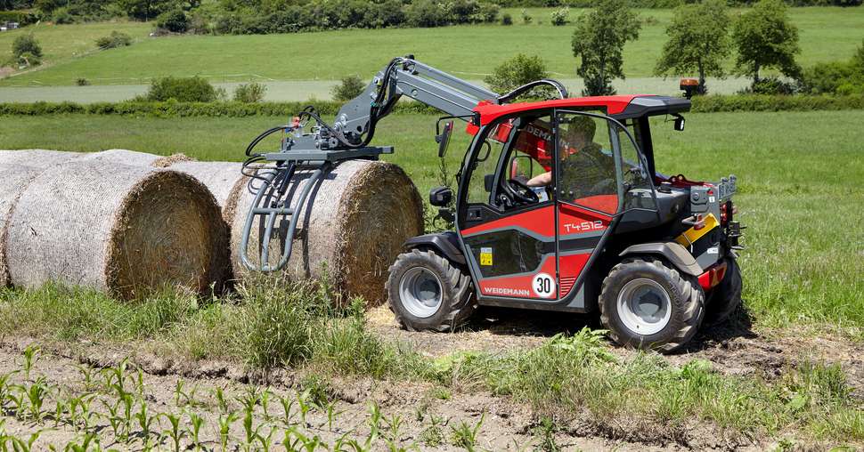 Weidemann: le chariot télescopique T4512 renouvelé.