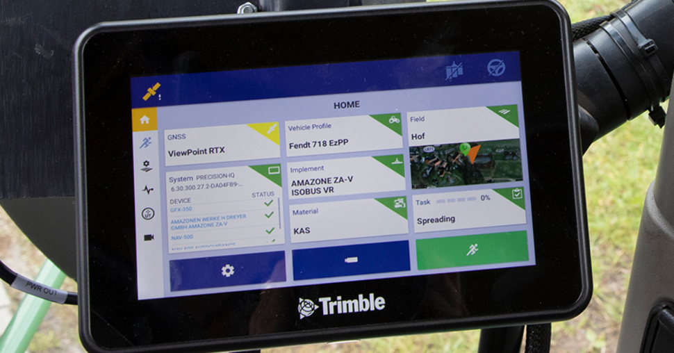 Trimble: une solution de guidage d'entrée de gamme.