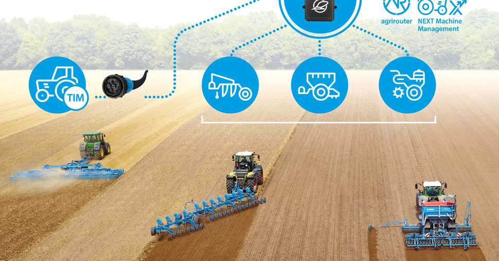 Lemken: l’iQblue connect pour le pilotage du tracteur par l’outil