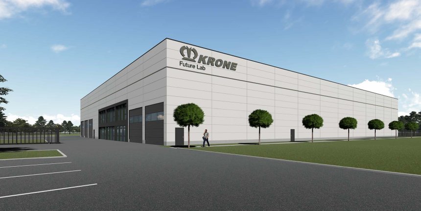 Le centre d'essais "Future Lab Krone" travaillera notamment sur le concept de véhicule autonome.