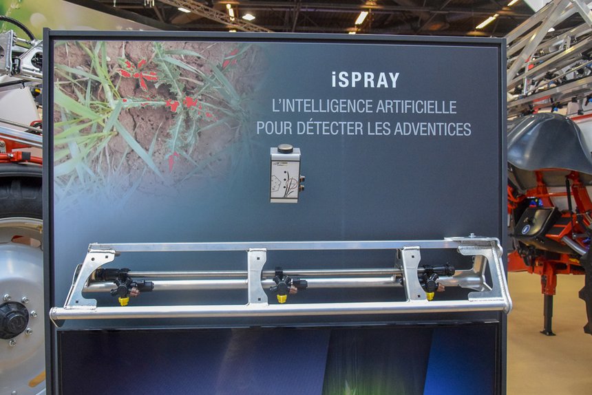 Le concept de pulvérisation i-Spray a été présenté en avant-première lors du Sima. © GL / Pixel6TM