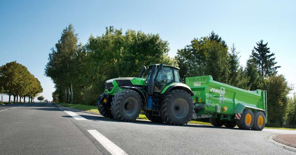 Les tracteurs de plus de 180 ch passent au Stage V. © Deutz-Fahr