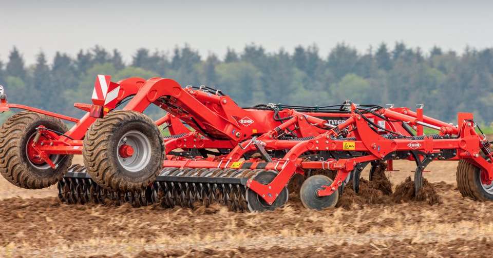 Kuhn propose le V-Liner sur l'Optimer. © Kuhn
