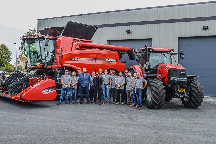 L’entreprise KM Agri est présente dans le Loiret, l’Est du Loir-et-Cher et dans le sud de la Seine-et-Marne. © Case IH