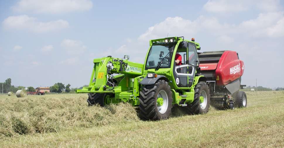 Merlo annonce que les Multifarmer Medium Duty peuvent servir de tracteurs. © Merlo