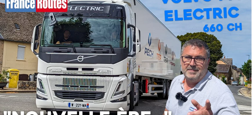 Première : essai d'un Volvo FM Electric