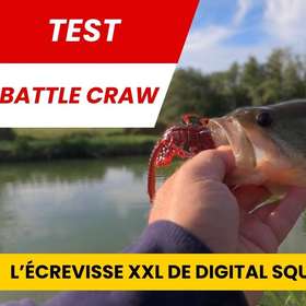 [TEST] Test vidéo du leurre Battle Craw 5.5 de Digital Squad Fishing